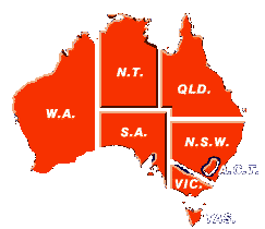Die Territorien Australiens